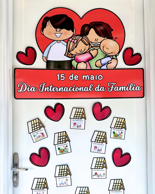 Decoração de Porta Dia da Família - Image 2