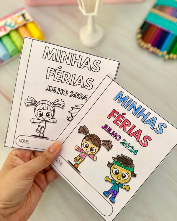 Revistinha Minhas Férias