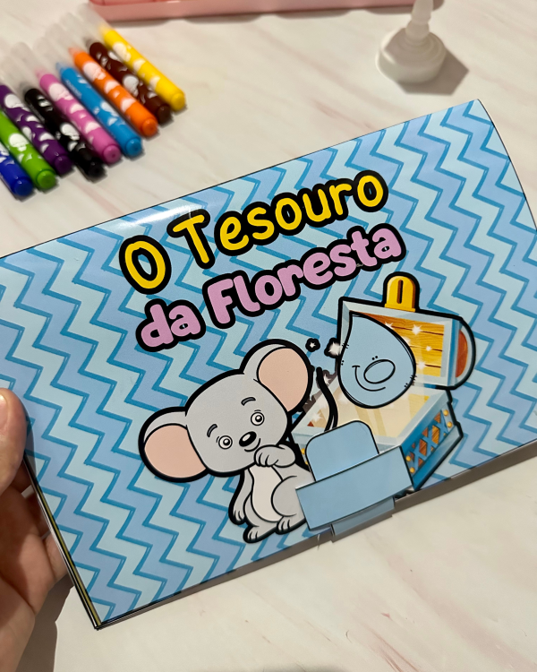 Livro 3D O tesouro da floresta