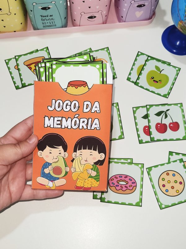 Jogo da Memória Alimentação Saudável