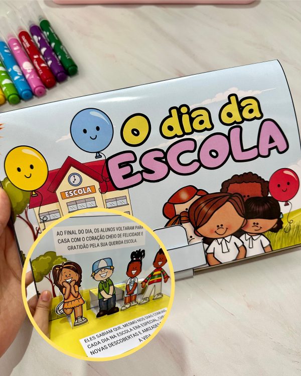 Livro 3D O Dia da Escola