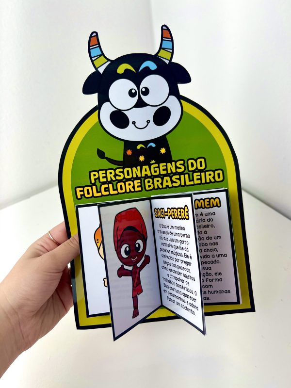 Livrinho Interativo Personagens do Folclore