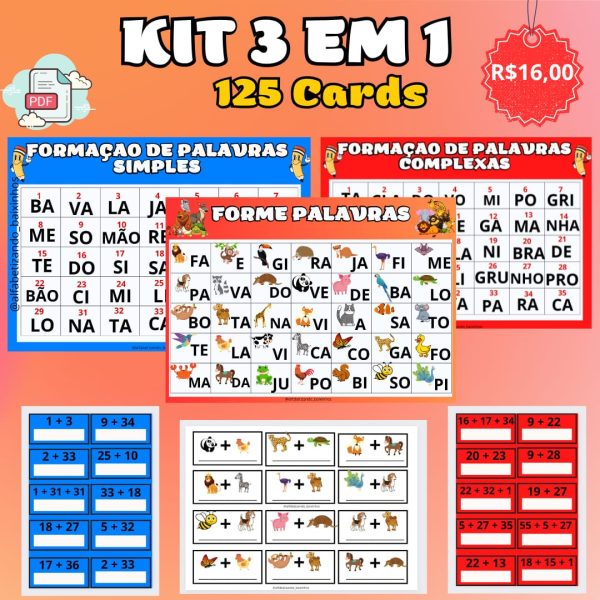 Kit Formação de Palavras