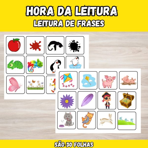 Hora da Leitura - Leitura de Frases - Image 2