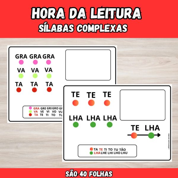 Hora da Leitura - Sílabas Complexas - Image 3