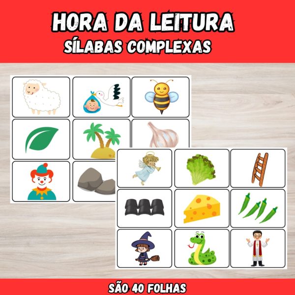 Hora da Leitura - Sílabas Complexas - Image 2