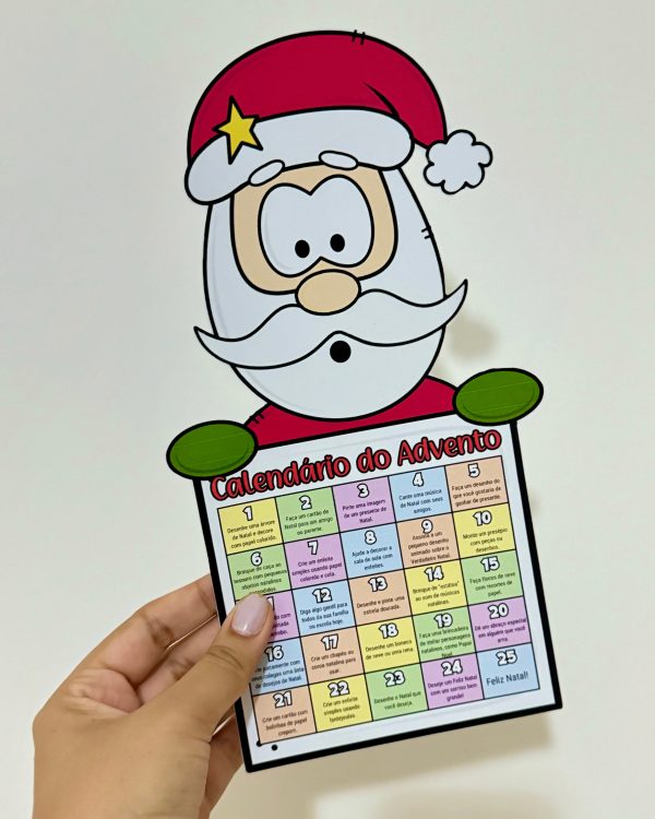 Calendário do Advento Papai Noel