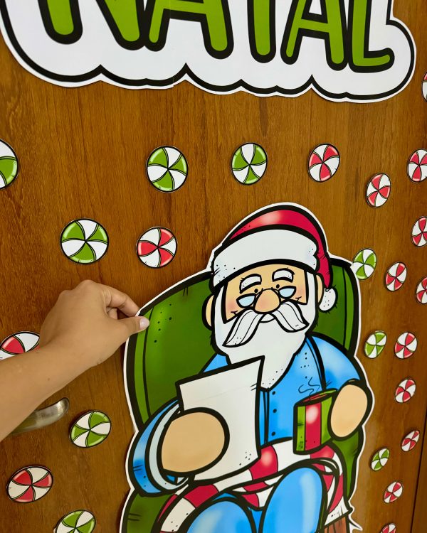 Decoração de Porta Papai Noel - Image 3