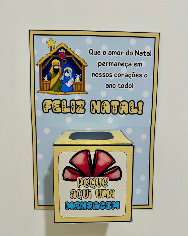 Cartaz Mensagem de Natal