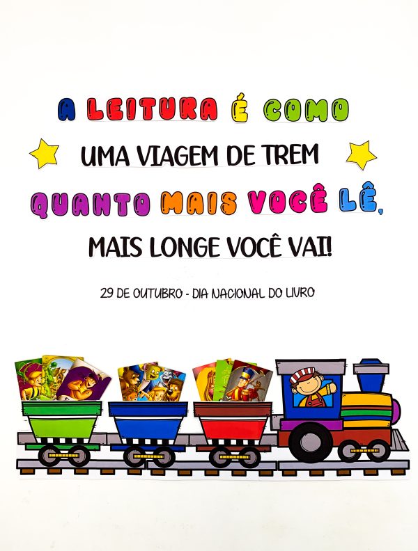 Painel Dia Nacional do Livro