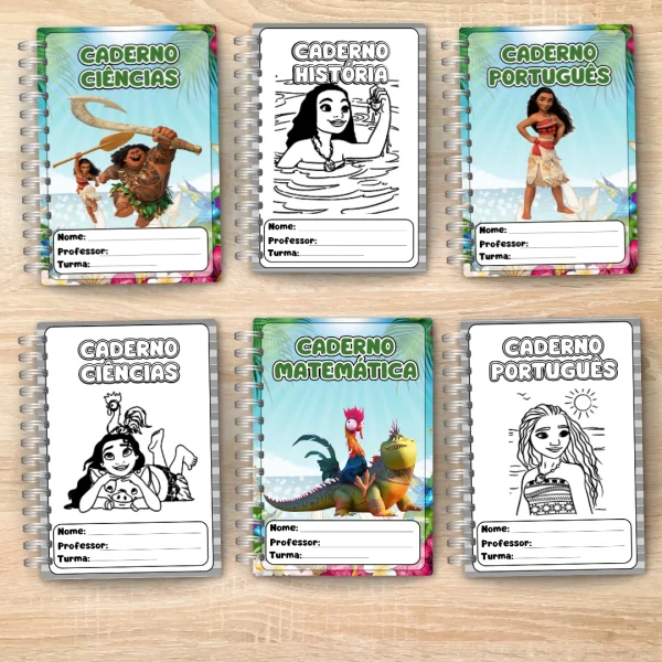 Capas de Caderno MOANA - Image 2