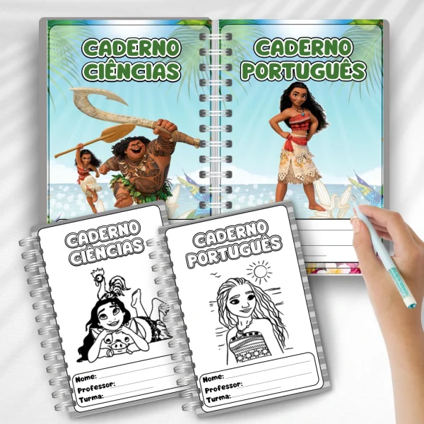 Capas de Caderno MOANA - Image 3