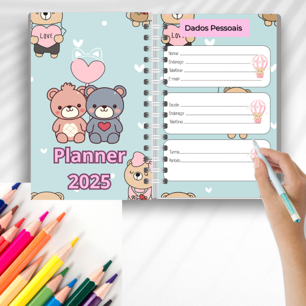 Planner Ursinhos