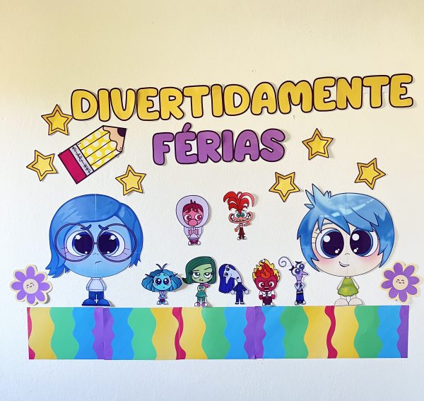 Painel Divertidamente Férias 