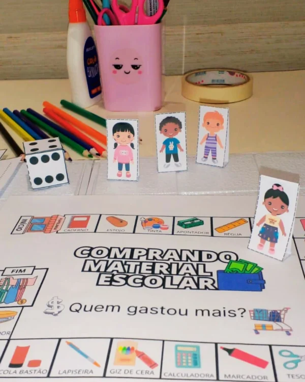 Jogos de Tabuleiro - Sistema Monetário