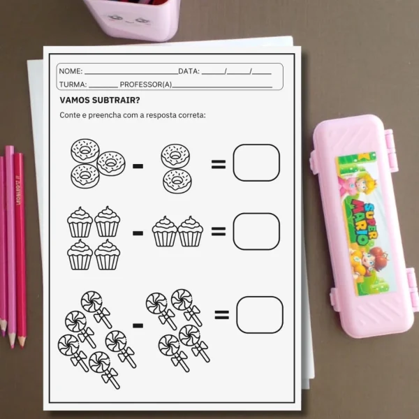 Apostila Aprendendo Matemática - Imagem 4