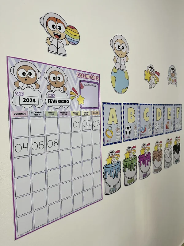 Kit sala de aula astronauta - Imagem 6