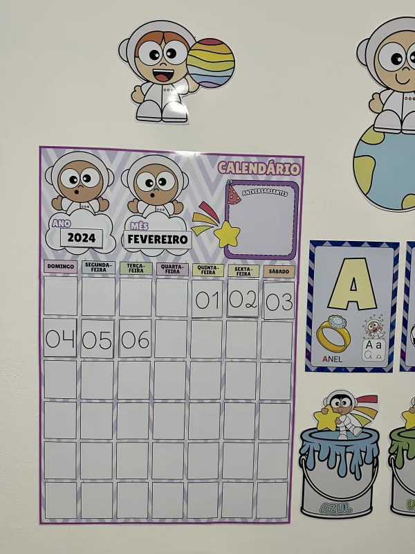 Kit sala de aula astronauta - Imagem 5