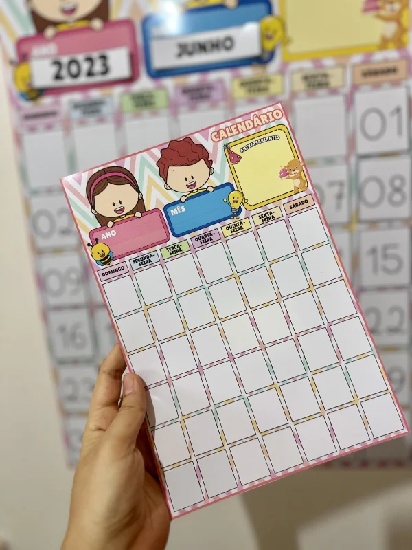 Calendário de Parede