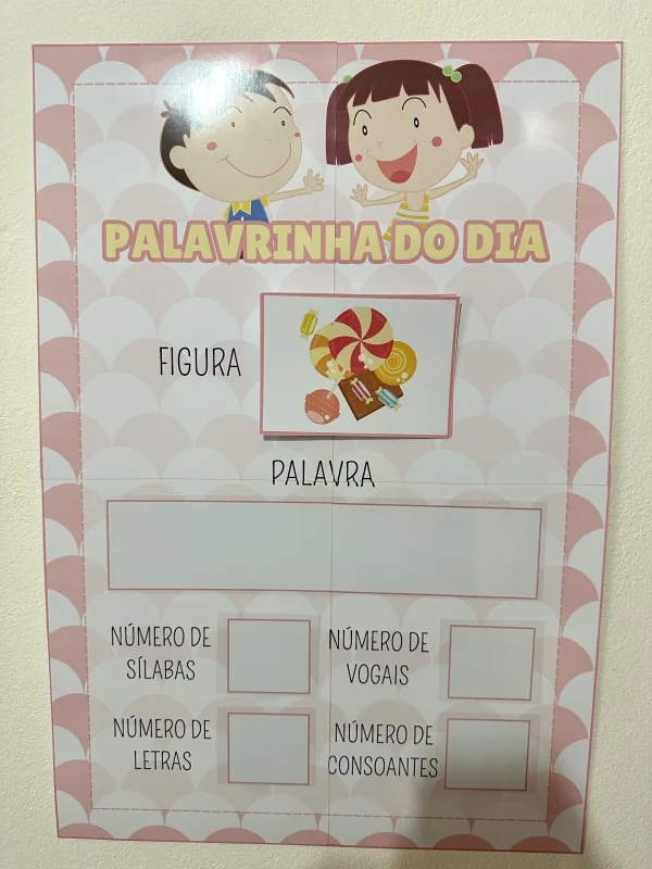 Cartaz Palavrinha do Dia - Imagem 3