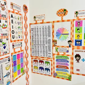 Kit sala turma do sítio