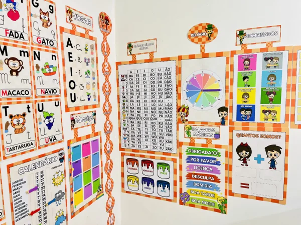 Kit sala turma do sítio
