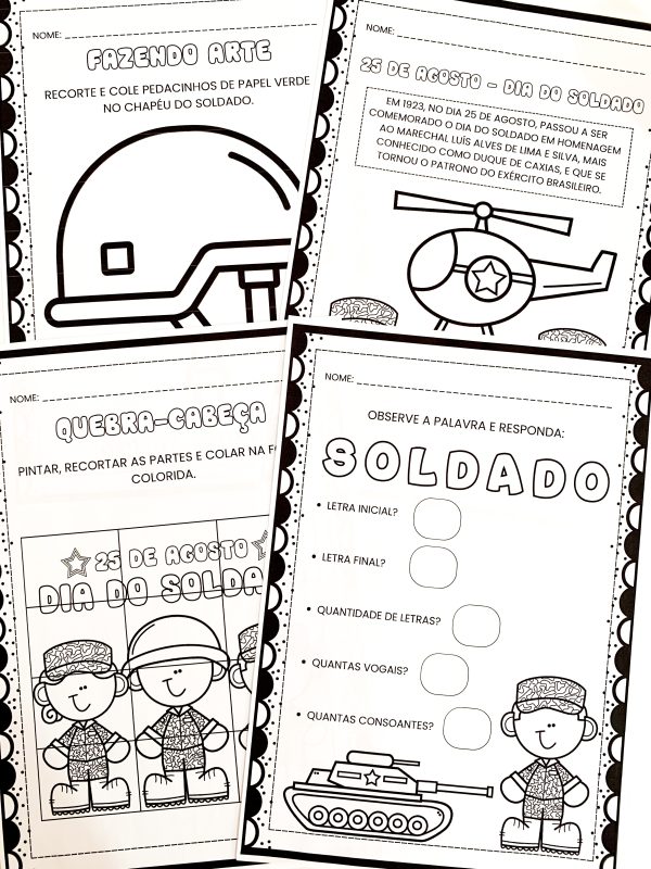 Atividades Dia do Soldado - Imagem 5
