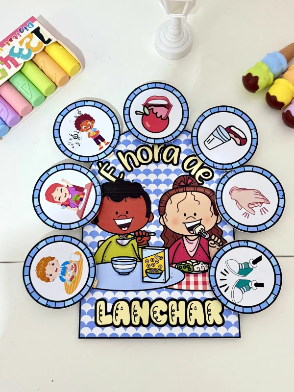 Luva Musical “É Hora de Lanchar”