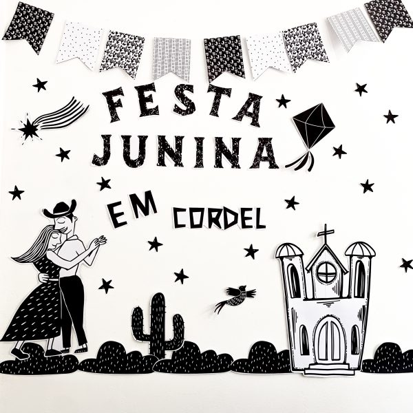 KIT FESTA JUNINA EM CORDEL