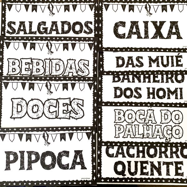KIT FESTA JUNINA EM CORDEL - Imagem 7