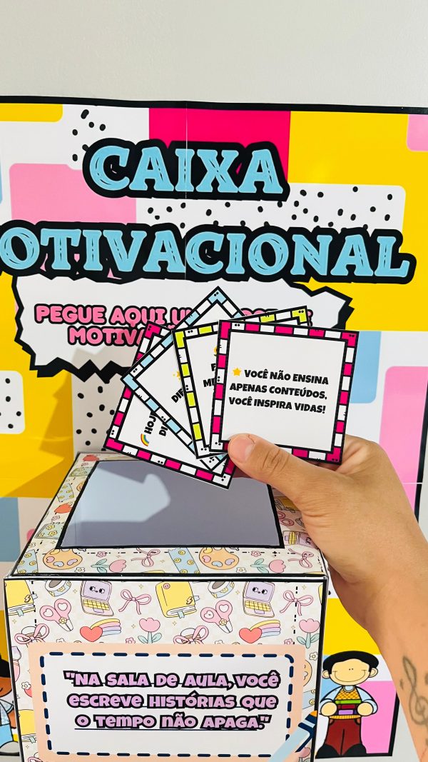 Caixa Motivacional para Professores - Imagem 2