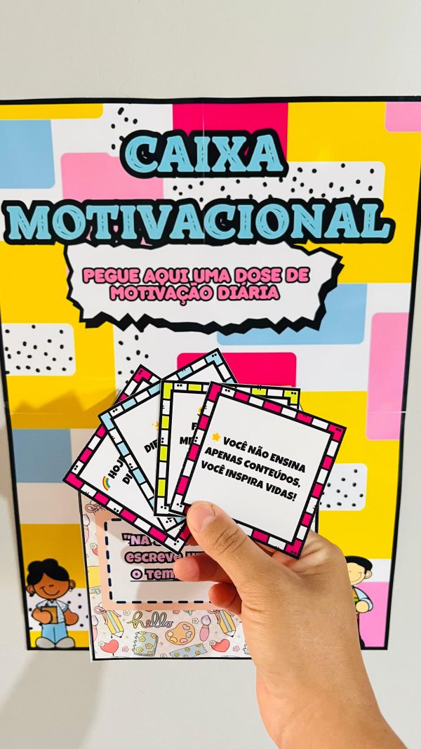 Caixa Motivacional para Professores - Imagem 6