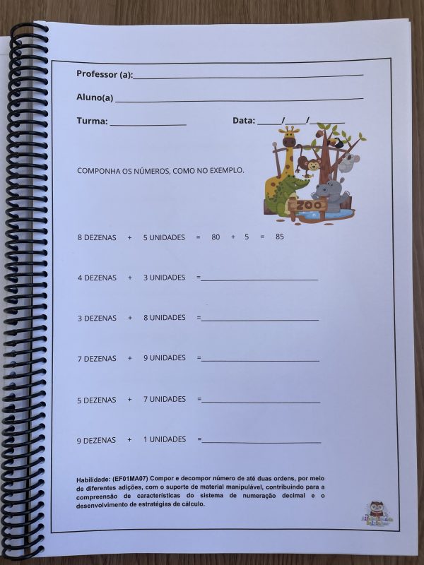 APOSTILA DE MATEMÁTICA 1º ANO ENSINO FUNDAMENTAL - Imagem 7