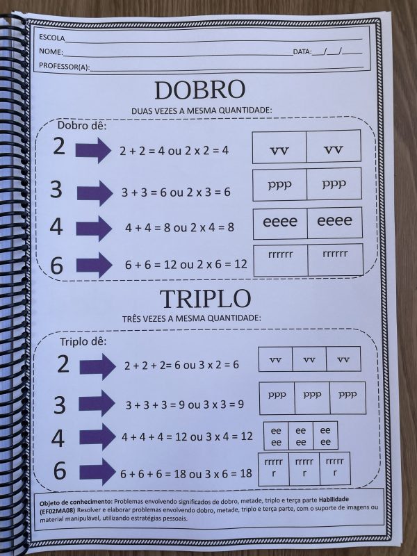 APOSTILA DE MATEMÁTICA DO 2º ANO ENSINO FUNDAMENTAL - Imagem 6