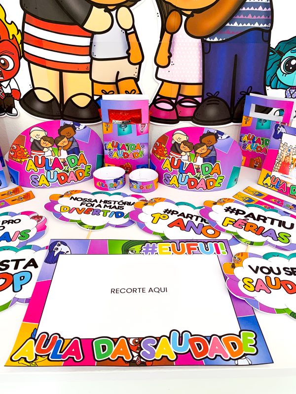 Pack Aula da Saudade - tema Divertidamente