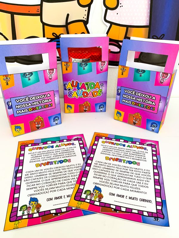 Pack Aula da Saudade - tema Divertidamente - Imagem 10