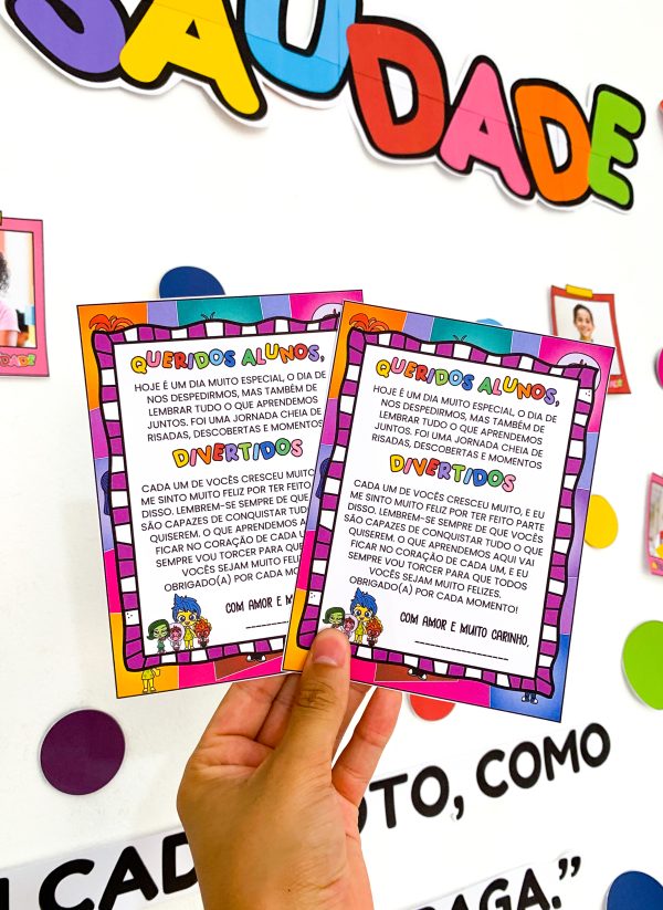 Pack Aula da Saudade - tema Divertidamente - Imagem 12