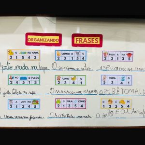 Organizando Frases: Alfabetização Lúdica