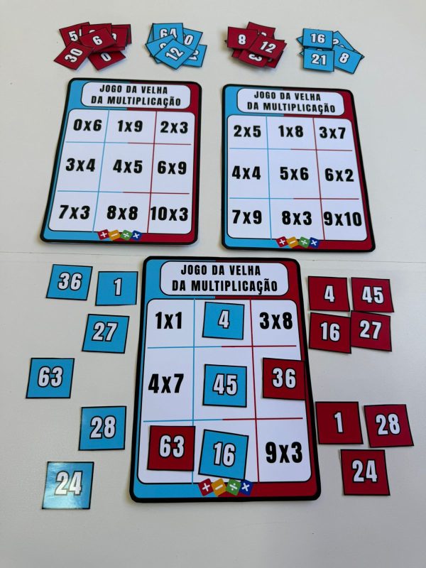 Jogo da Velha da Multiplicação
