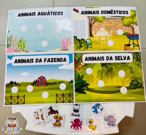 Animais e seus Habitats