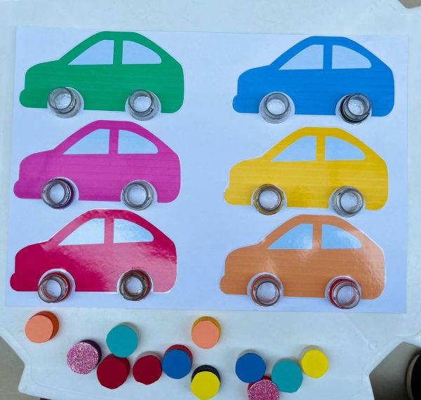 Carrinhos da Coordenação Motora