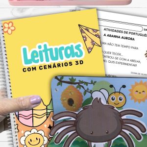 Pequenos Textos com cenário 3D