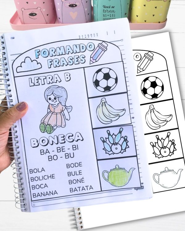Frases Interativas - Sílabas Simples de A a Z - Imagem 2