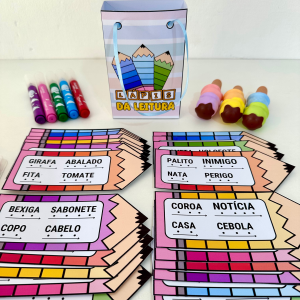 Lápis da Leitura - Sílabas simples