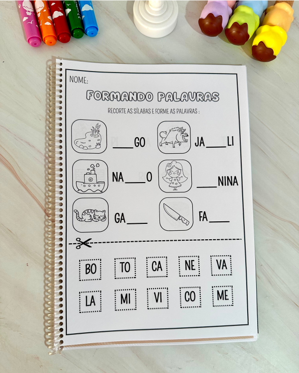 Apostila Formando Palavras - Imagem 2