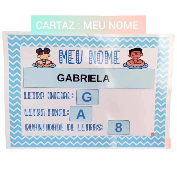 Cartaz Interativo: Meu Nome