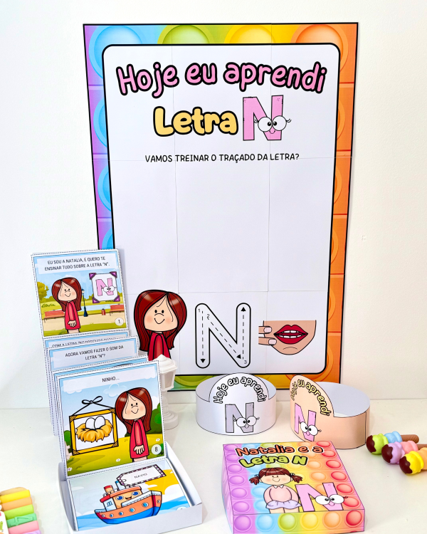 História e Cartaz - Letra N