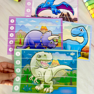 Quebra-cabeça dos Dinossauros