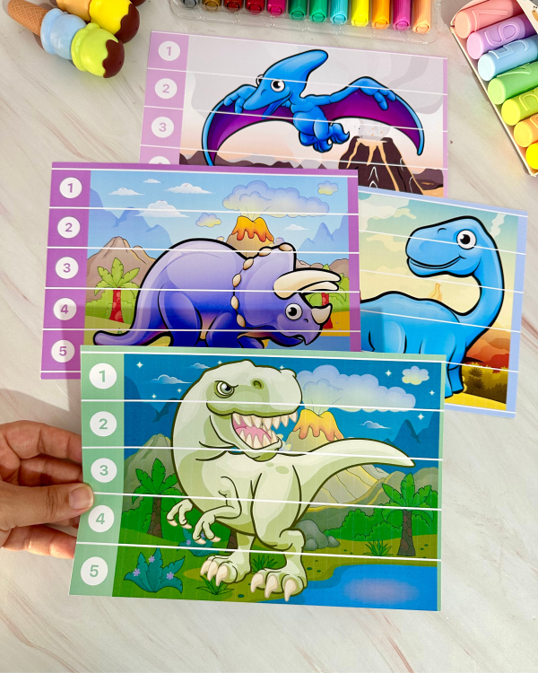 Quebra-cabeça dos Dinossauros