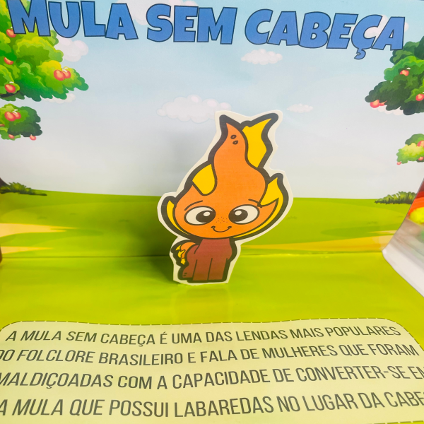 Livro 3D - Personagens do Folclore - Imagem 5